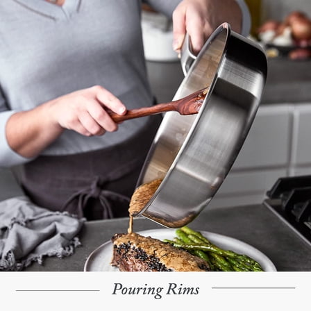 Tri-Ply Stainless Steel 12" Frying Pan Skillet