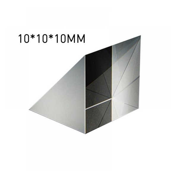 Tri-Prism Total Reflection Mirror Isosceles Right Angle Prism Optical Glass Triangle Prism