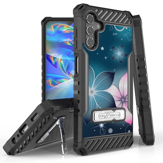 Tri Shield Rugged Cover Designed For Samsung Galaxy A13 5G Case Black/Black
