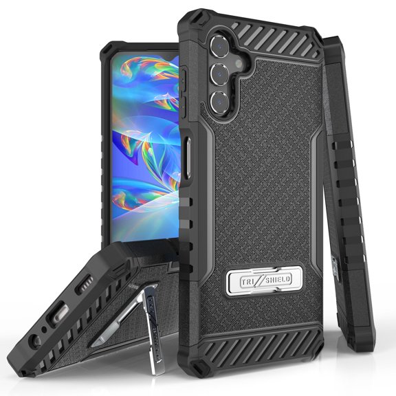 Tri Shield Rugged Cover Designed For Samsung Galaxy A13 5G Case Black/Black