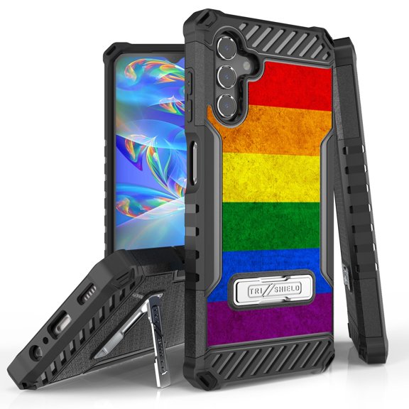 Tri Shield Rugged Cover Designed For Samsung Galaxy A13 5G Case Black/Black