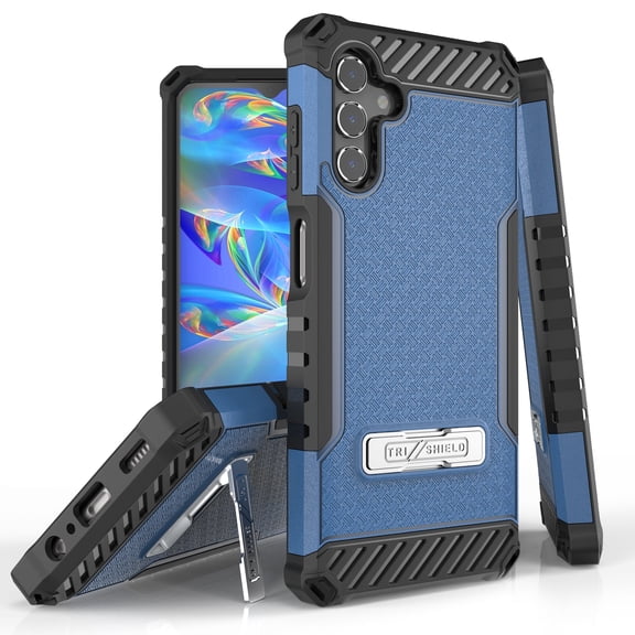 Tri Shield Rugged Cover Designed For Samsung Galaxy A13 5G Case Navy Blue/Black
