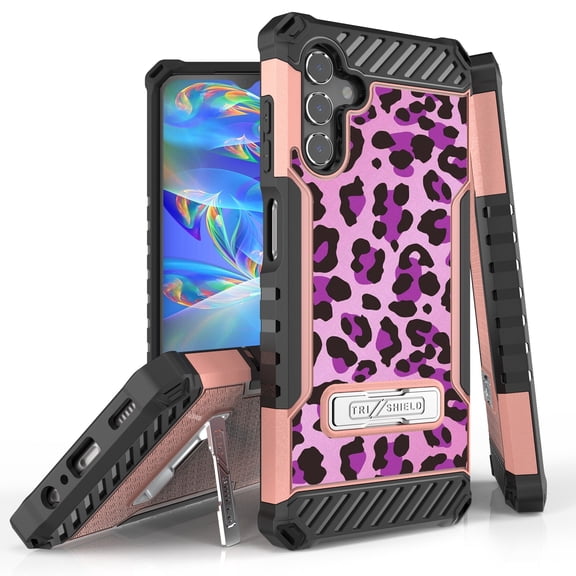 Tri Shield Rugged Cover Designed For Samsung Galaxy A13 5G Case Rose Gold/Black