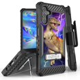 thumbnail image 1 of Tri Shield Rugged Cover + Hoslter Designed For Samsung Galaxy A13 5G Case Black/Black, 1 of 7