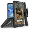 thumbnail image 1 of Tri Shield Rugged Cover + Hoslter Designed For Samsung Galaxy A13 5G Case Black/Black, 1 of 7