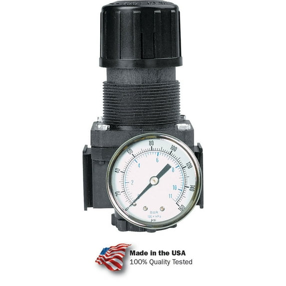 Arrow Tri-Star Regulator R354g Aluminum 1/2"" Npt 250 Psi