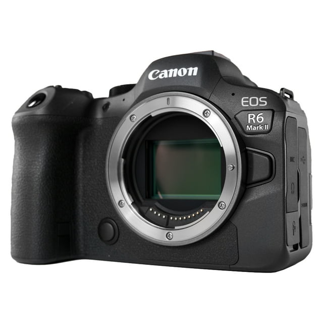 Tri-State Camera Canon EOS R6 Mark II 24.2 MP Mirrorless Cameras, Black