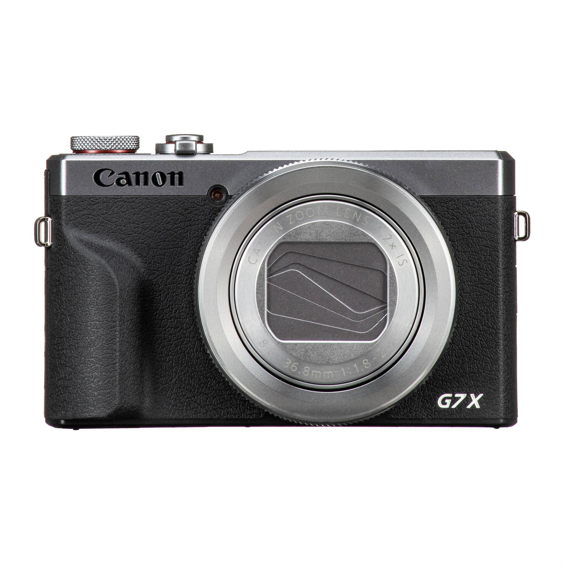 Canon PowerShot G7 X Mark III Compact Digital Camera (Silver) with