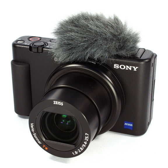 Tri-State Sony ZV-1 II Wide-Angle Zoom Lens 4K UHD 20.1 MP f/1.8-4 Compact Digital Camera, Black