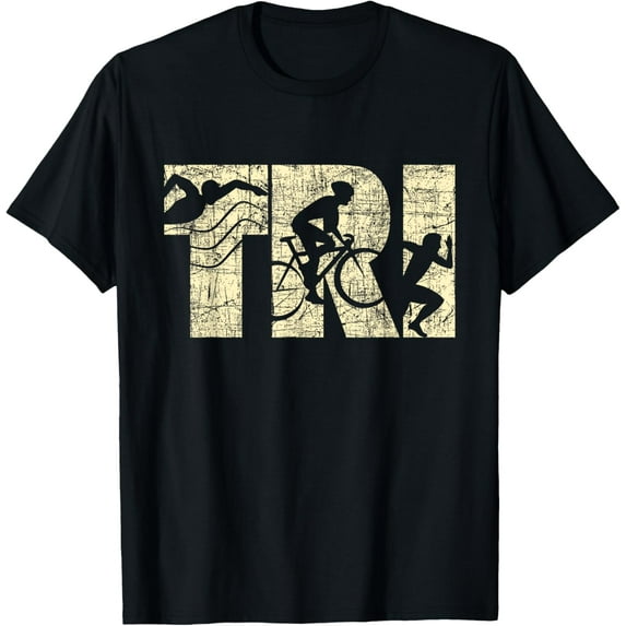 Tri - Triathlon Triathlete Marathoner Athlete Sports Lover T-Shirt