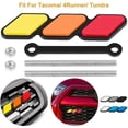thumbnail image 1 of Tri-color Grille Badge Emblem Fit For Toyota Tacoma 4Runner Tundra Decal Decor Grill Decoration - Multi, 1 of 1