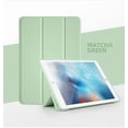 thumbnail image 1 of Tri-folding Capa for IPad 10th 2022 Air 4 5 10.9 Case 10.2 8th 9th 7th 9.7 5th 6th Gen TPU Case for IPad Pro 11 12.9 2022 Cover (green,iPad Air 1 2 9.7), 1 of 7