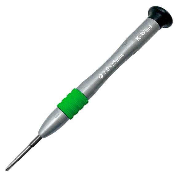 Tri-point Y0 2mm Screwdriver for Game Console/Controller, Laptop & Tablet, Magnetic S2 Steel Tip, Free Spin Cap, Non-slip Grip, Tri Wing Y Shape, Precision Screwdriver Repair Tool for Electronics