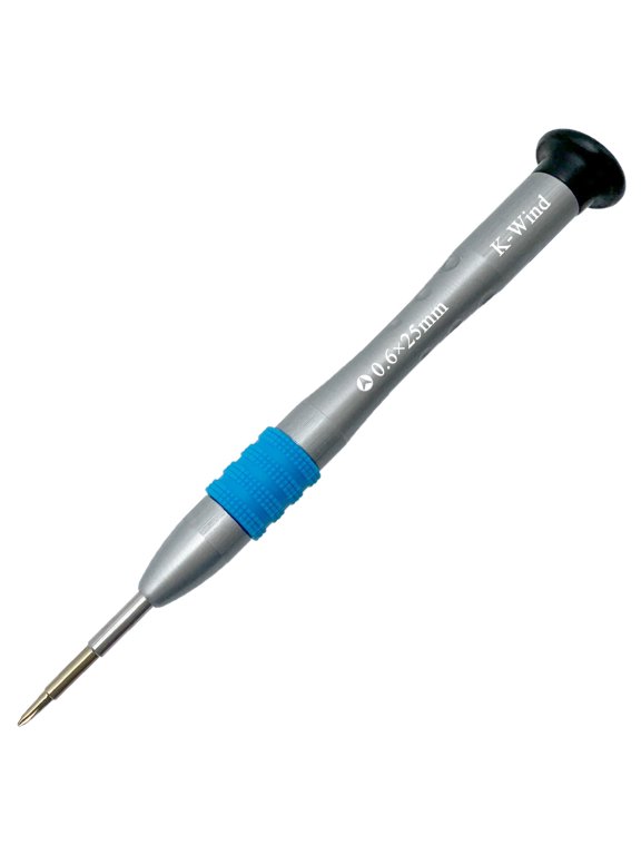 Tri-point Y000 0.6mm Screwdriver for Cell Phone & Smartwatch, Magnetic S2 Steel Tip, Free Spin Cap, Non-slip Grip, Tri Wing Y Shape, Precision Screwdriver Repair Tool for Electronics
