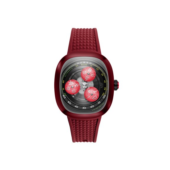 Tri-star Orbit Automatic Limited Edition Flame Red