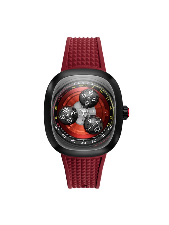 Tri-star Orbit Automatic Limited Edition Rocket Red