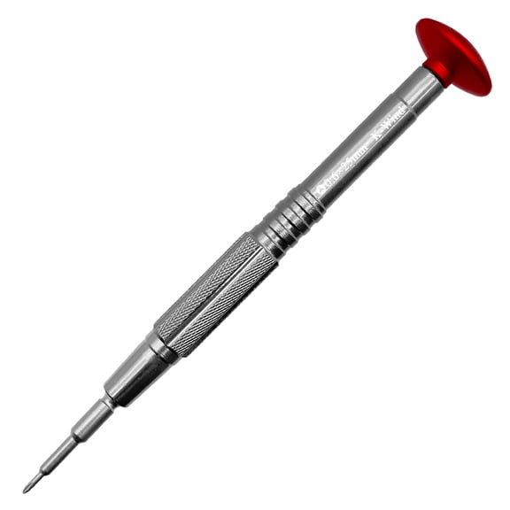 Tri-wing Screwdriver Y000 0.6mm for Cell Phone & Smartwatch, Magnetic S2 Steel Tip, Rotable Cap, Anti-slip Grip, Y-type Precision Screwdriver Repair Tool for Electronics