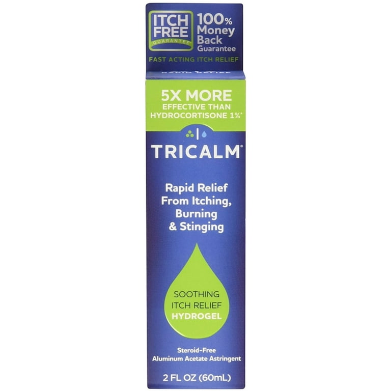 TriCalm Soothing Itch Relief Hydrogel 2 Oz