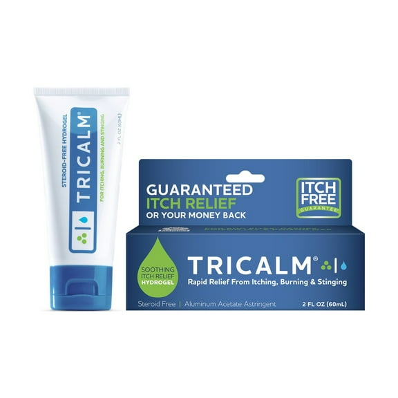 TriCalm Steroid Free Soothing Itch Relief Hydrogel, 2 fl oz