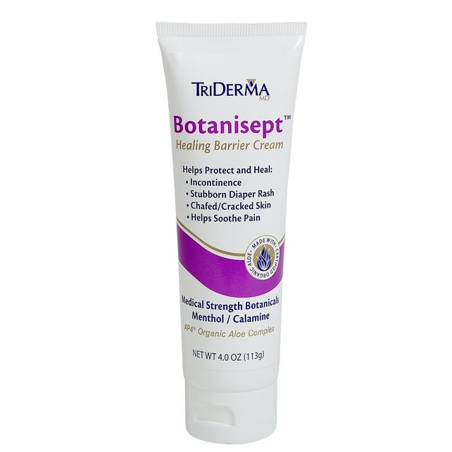 TriDerma Botanisept™ Barrier Cream AP4 Aloe Vera Gel, Zinc, Calamine