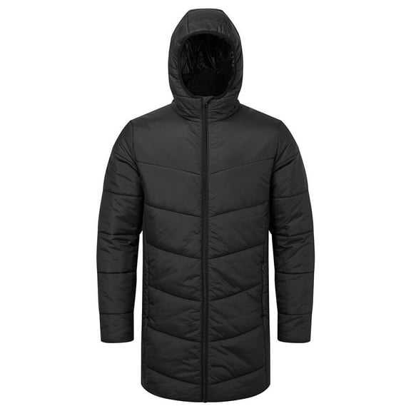 TriDri Mens Microlight Longline Padded Jacket