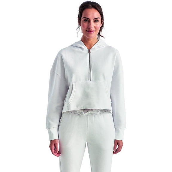 TriDri TD077 Ladies' Alice Half-Zip Hooded Sweatshirt
