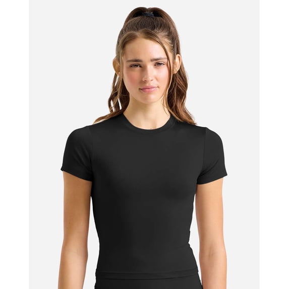 TriDri TD653 Women's Luxe Fitted Tee-Black-2XL