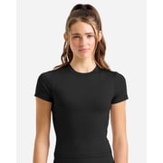 TriDri TD653 Women's Luxe Fitted Tee-Black-M