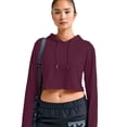 thumbnail image 1 of TriDri Womens Cropped Long-Sleeved T-Shirt, 1 of 3