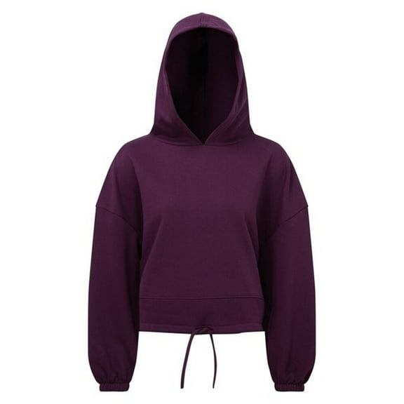 TriDri Womens Cropped Oversize Hoodie