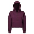 thumbnail image 1 of TriDri Womens Half Zip Hoodie, 1 of 3
