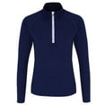 thumbnail image 1 of TriDri Womens Long Sleeve Performance Quarter Zip Top, 1 of 4