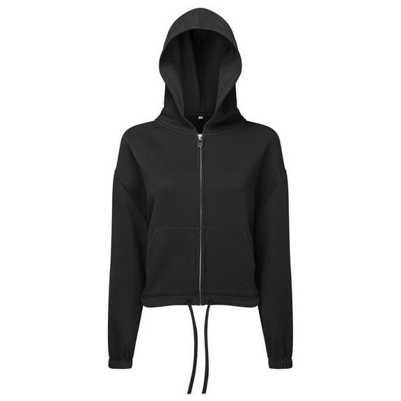 TriDri Womens Recycled Cropped Oversized Full Zip Hoodie