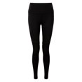 thumbnail image 1 of TriDri Womens Rib Knit Contrast Bottom Yoga Leggings, 1 of 4