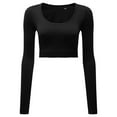 thumbnail image 1 of TriDri Womens Ribbed Seamless 3D Crop Top, 1 of 5