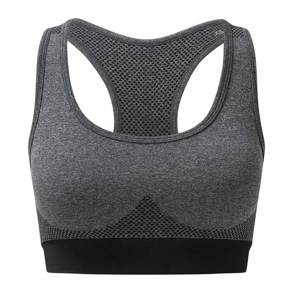 TriDri Womens Sculpted Melange Seamless 3D Sports Bra