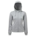 thumbnail image 1 of TriDri Womens Spun Dyed Full Zip Hoodie, 1 of 4