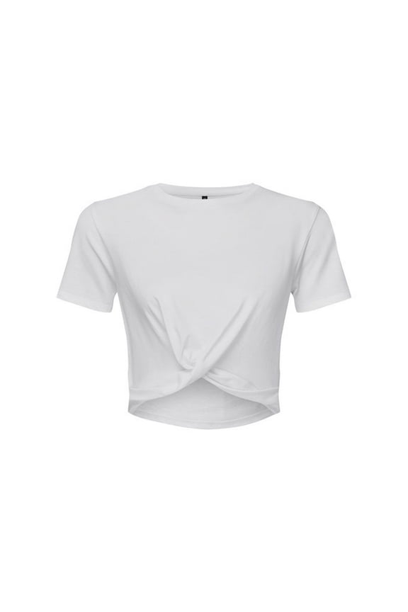Womens Twisted Crop Top