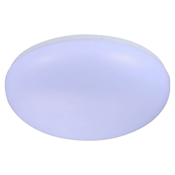 TriGlow 15" LED Cloud Flush Mount, 23W 1700 Lumens 3000K (Soft White) Light Fixture, Dimmable, ETL and Energy Star Qualified