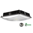 thumbnail image 1 of TriGlow T89325 65LED Canopy Light Fixture Square, Black, 100-277V, 6600 Lumens, 5000K Daylight White, Outdoor Light Fixture, DLC Approved, 1 of 1