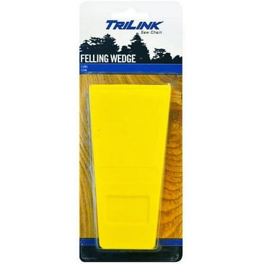 TriLink Saw Chain 5-inch Felling Wedge for Assistance in Felling Trees; Chainsaw Accessory; Condition: New