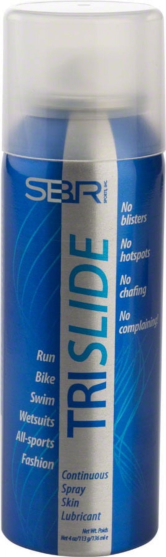 SBR Sports TriSlide Skin Lubricant 4oz Aerosol Spray AntiBlister