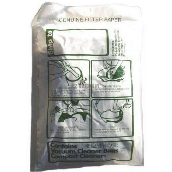 TriStar/Compact Disposable Micron Filtration Bags, Dust Care Replacement Brand