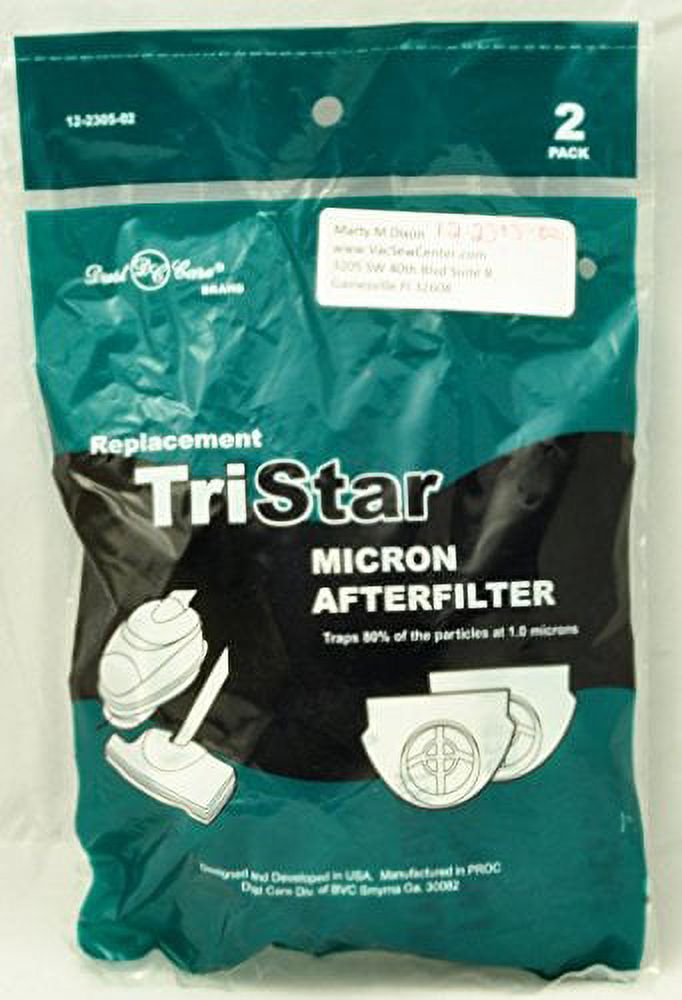 Lot De 36 Sacs D'aspirateur Pour Allergies TriStar, Compact, Patriot, Airstorm, MG1, MG2, EXL, Pullman-Holt - Filtration 99,7%