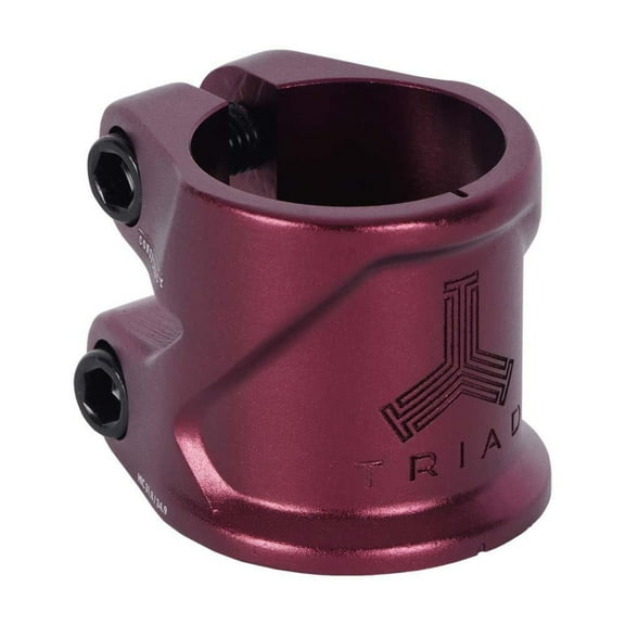Triad Conspiracy 2-Bolt Clamp Anodised Red