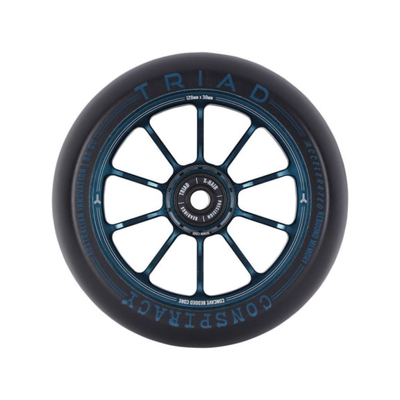 Triad Conspiracy Wheels - 30mm Wide Anodised Blue