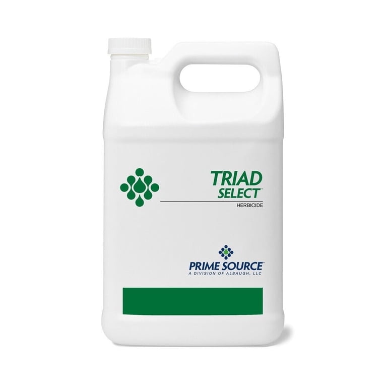 PrimeSource Triad Select Herbicide, 128 fl oz Jug, Controls Weeds