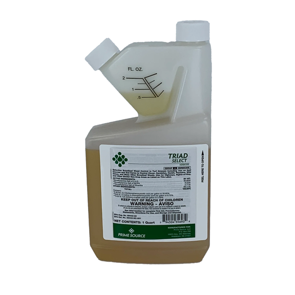 Triad Select Herbicide - Controls Broadleaf Weeds - 32 fl oz Bottle by Prime Source for Albaugh