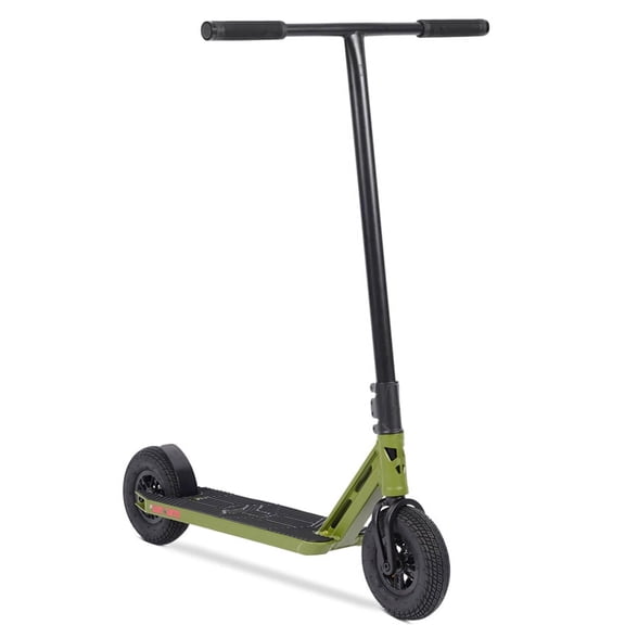 Triad Shape Shifter Pro Dirt Scooter Matte Green and Black, Small