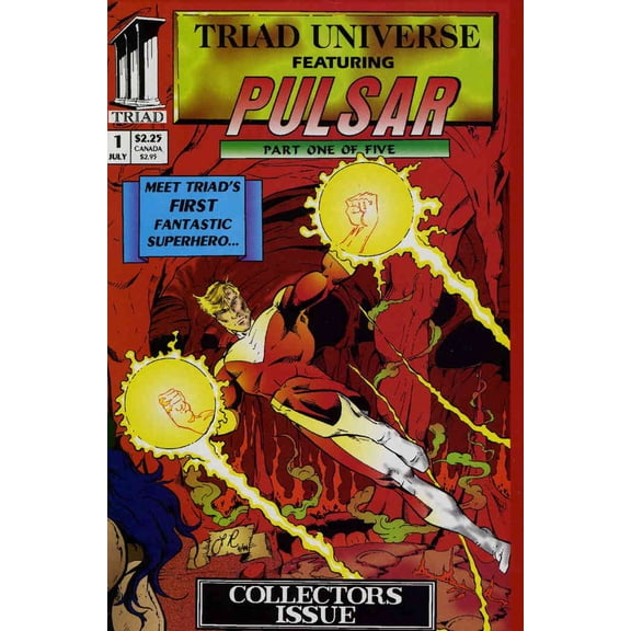 Triad Universe #1 VF ; Triad Comic Book